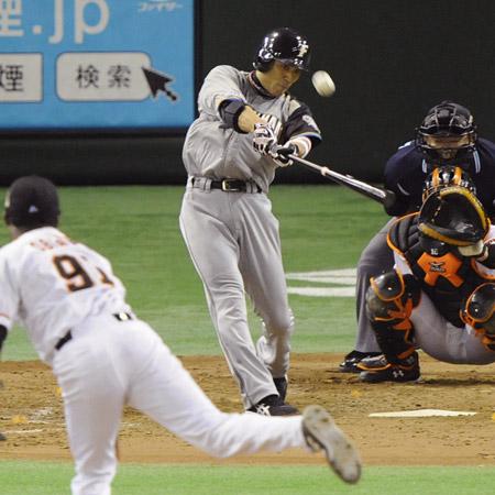 田中“日本シリーズ１３試合目の１号”