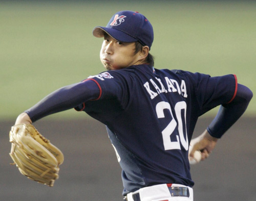 元ヤクルト・鎌田　台湾で最多勝＆ベストナイン