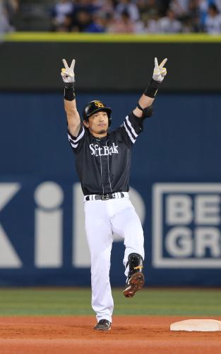 ４番の仕事！松田リーグトップの８度目勝利打点