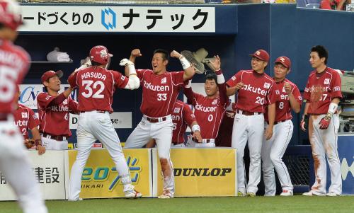 【画像・写真】枡田　球団史上初の首位ターン決める千金弾に「びっくり」