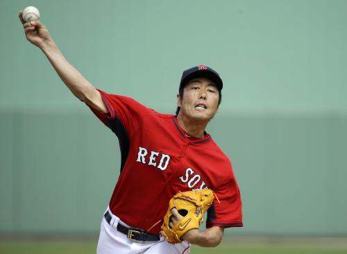 日本人リレー　上原　無失点　田沢は１失点