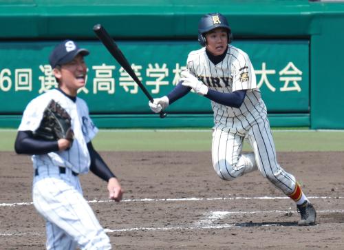 桐生第一　殊勲同点打も直後にけん制死…「勝てた試合だったかも」