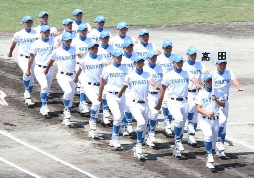 高田、堂々行進！１３日平館と初戦「チーム一丸を大切に」