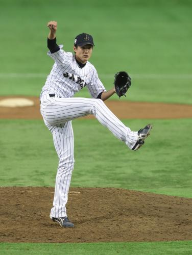 【画像・写真】藤浪　156キロ剛球で欧州斬り！２回零封、昨年日米野球の雪辱