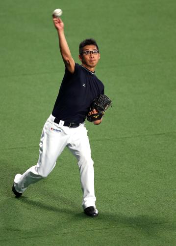 36歳中日山井「震えた」　球団史上最年長で初開幕投手に
