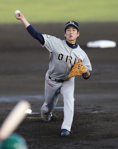 【画像・写真】オリ東明　２か月ぶり２勝目　感激！中島が予告３ランで援護