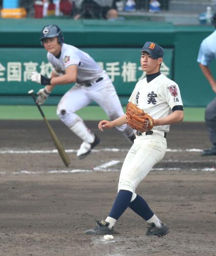 鹿児島実　橋本→有村継投策実らずも…「悔いはない」