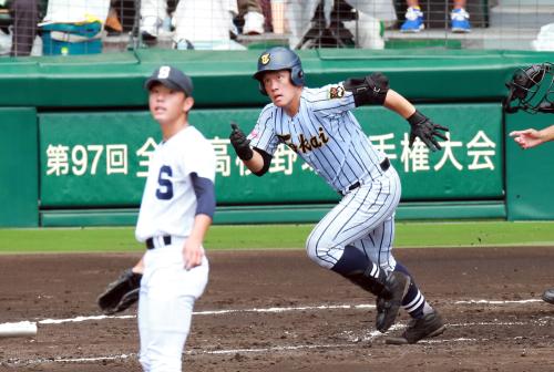 ３安打４打点！東海大甲府　強打の９番が大活躍　次は早実戦