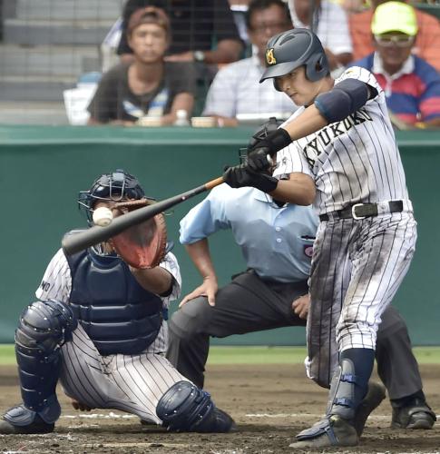 【画像・写真】九国大付　４番山本が連発「人生の中で最高の気持ち」功児氏長男魅せた