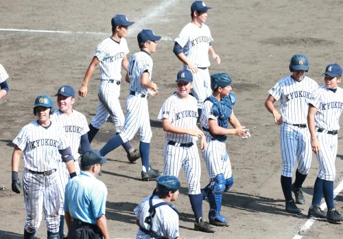 【画像・写真】九州国際大付、乱打戦制しサヨナラ勝ち！大阪偕星下し１６強