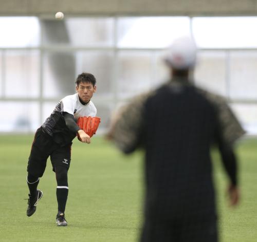 巨人ドラ１桜井「練習はやってました」　試験終えて合流