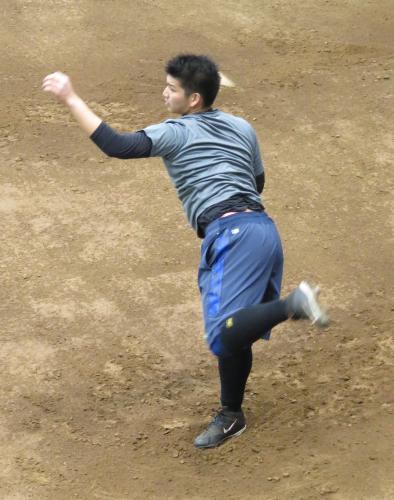 巨人・田原啓　「後がない」４年目の支配下昇格へアピール誓う