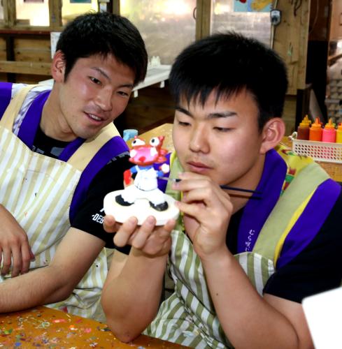 【画像・写真】中日ドラ１小笠原　侍小久保監督にアピールだ「憧れていました」