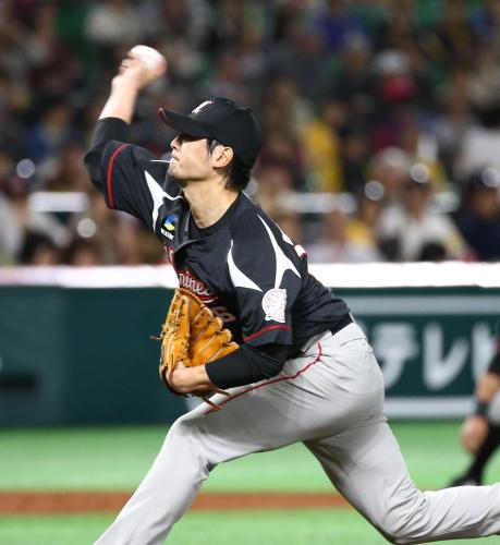 【画像・写真】ロッテ単独首位、今季両リーグ最多１７点爆勝　涌井開幕３連勝