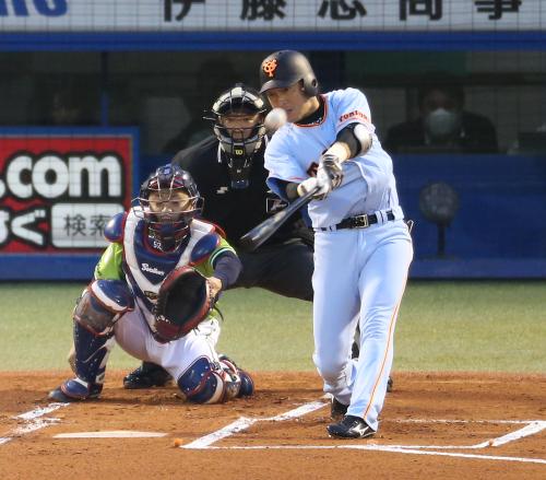 長野　先制アーチが通算１００号「もっと打てるよう頑張る」