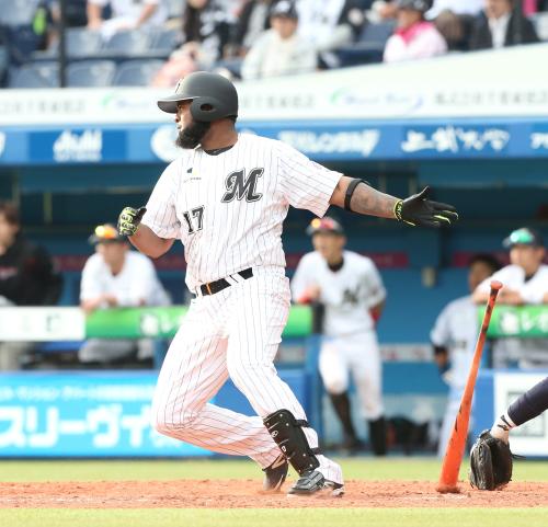 【画像・写真】ロッテ、連敗ストップ　９回西野誤算も直後にサヨナラ勝ち