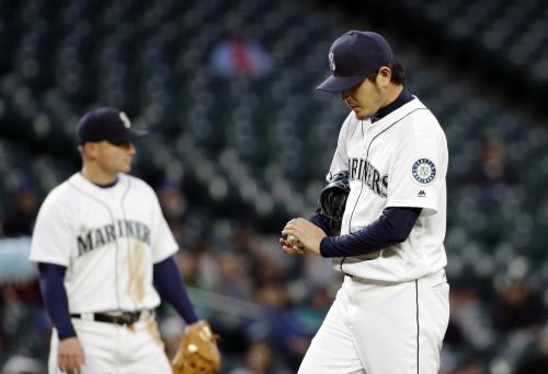 【画像・写真】岩隈３敗目　天敵に先頭打者弾含む３長打浴びる