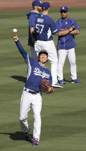 マエケン　イチローとの初対決心待ち　29日マーリンズ戦先発へ