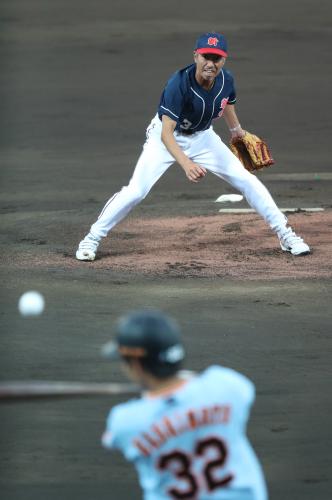 【画像・写真】ユニは“自前”　俳優・柳葉敏郎　橋本到に打たれちゃった