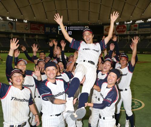 スリーボンドファインケミカル連覇　広島・九里と同期の棚上８回０封