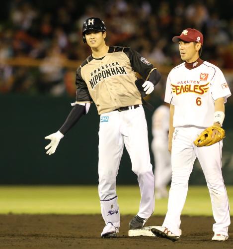 大谷　逆「バーン」!?本人否定「“よっしゃー”という感じ」