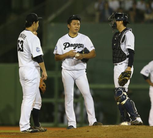 中日・大野　神らせちゃった…打率１割台の石原に同点打、３敗目