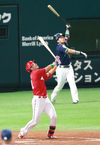 誠也やっぱり神ってる　球宴初打席でラッキーポテン安打