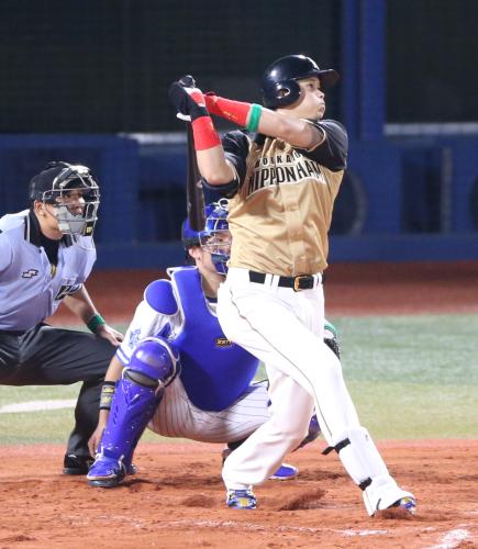 【球宴】大谷「狙って」球宴初アーチ　ホームラン競争Ｖ逸の無念晴らす