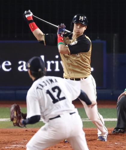 ＤＨ大谷　追い上げ弾だ！同点打だ！３安打２打点で初のＭＶＰ