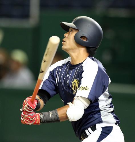 日本新薬　「ここで打ったらヒーローだ」代打・植田決勝３ラン