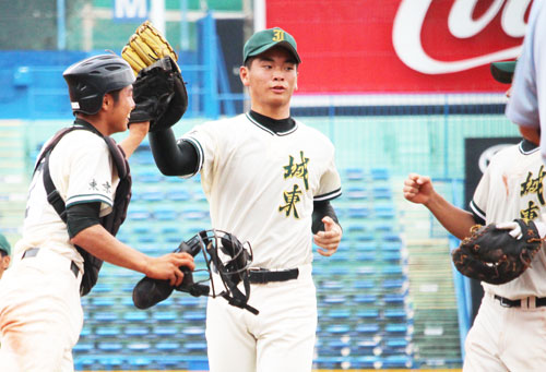 【東東京】都城東・関根　最速１４５キロ　５球団スカウト視察