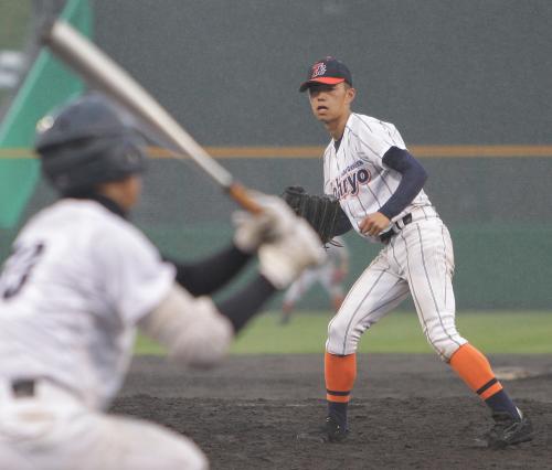 【北北海道】江陵・古谷　今季高校左腕最速１５４キロ出た！スカウト絶賛