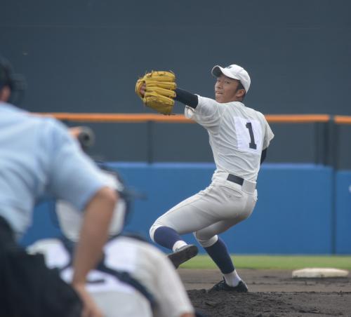 【画像・写真】【静岡】静岡商・河合　６回１失点　元巨人ＯＢ新浦氏から助言