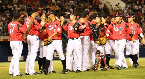 ロッテ　まずは先勝　伊東監督「どういう形であれ、選手をつぎ込みながら結果を」