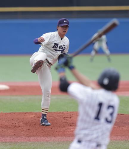 中日ドラ１明大・柳　御礼１２Ｋ　“ローテで２桁勝利狙える”