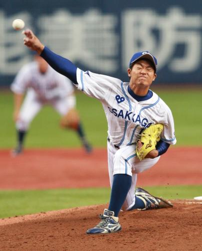 ロッテドラ２大阪ガス・酒居　圧巻１３Ｋ完封勝利