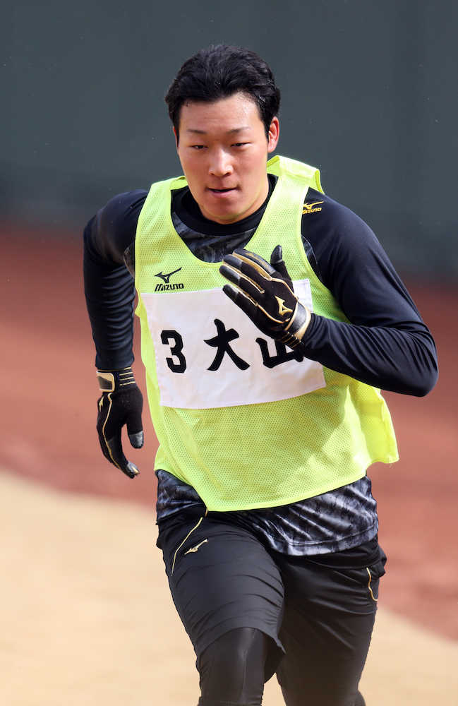 阪神ドラ１大山　稀勢ロード歩む「同じ茨城出身として自分は野球で」