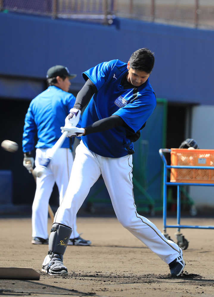 震災から６年…大谷　３番ＤＨで今季初実戦「やれることをしっかり」