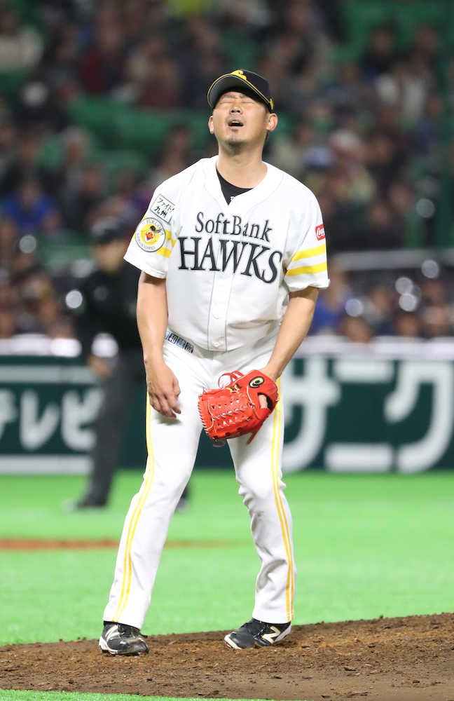 松坂、５回途中１安打２失点　５Ｋも制球苦しみ７四死球