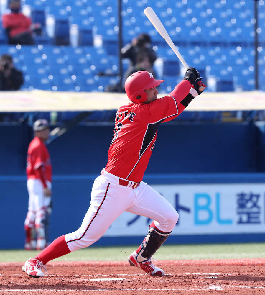 きらやか銀行　初勝利！建部がＶ弾　侍Ｊ秋山先輩に負けん