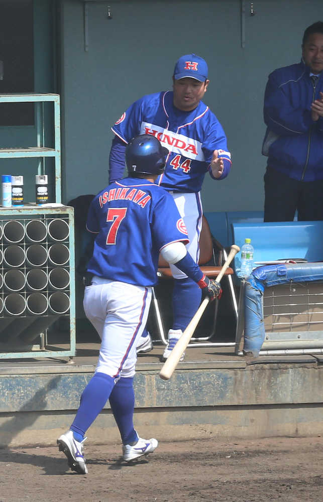 Ｈｏｎｄａ岡野新監督　公式戦初勝利　ルーキーが投打に活躍