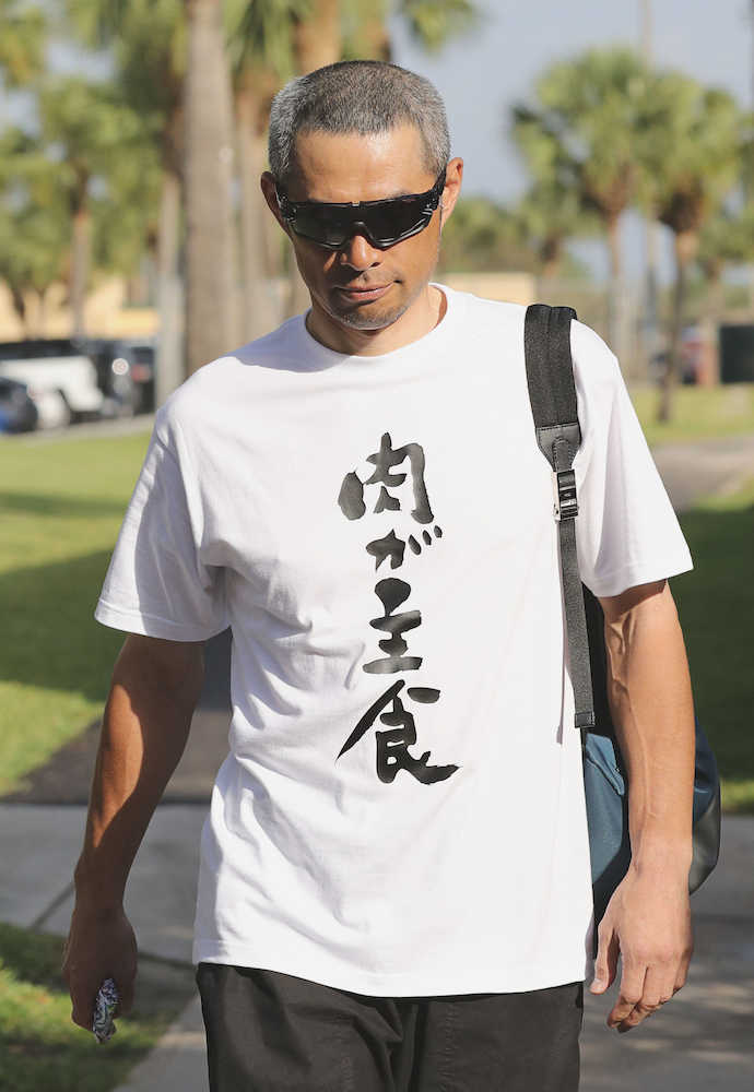 イチロー　肉シリーズＴシャツ第３弾「肉が主食」