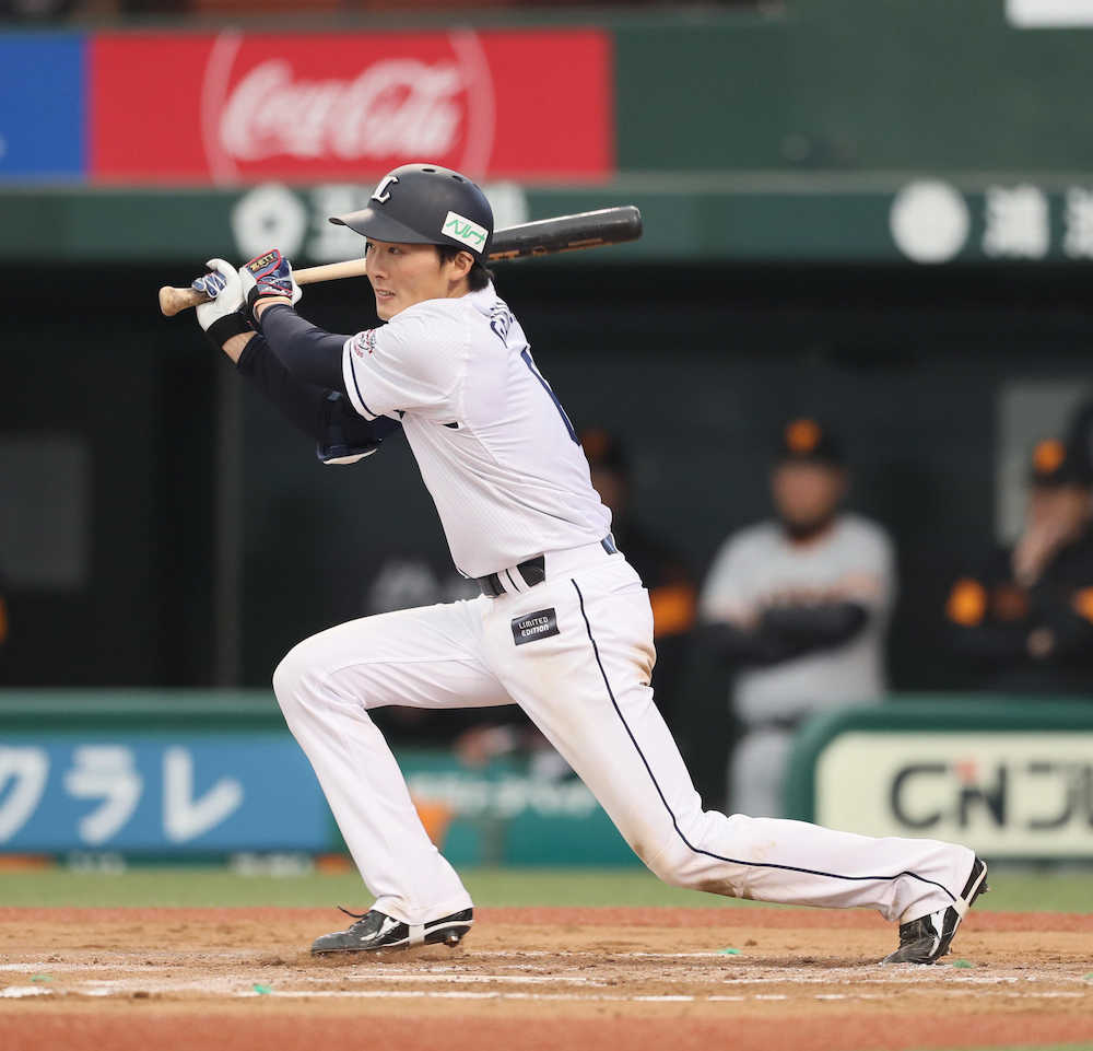 源田復活三塁打　西武３６年ぶり遊撃新人開幕スタメンほぼ確実