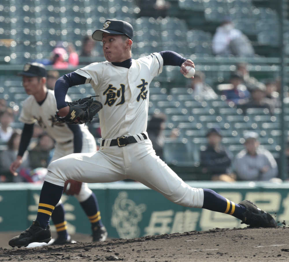 創志学園　秋山→難波の継投作戦不発…夏へ成長誓う