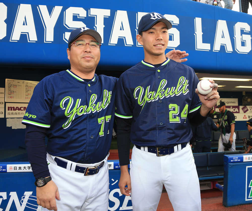 ヤクルト　プロ初勝利のドラ２ルーキー・星「夢を与えるピッチングを」