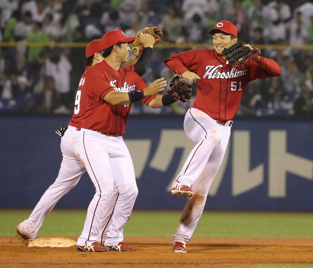 誠也千金弾２発５打点　前夜チャンスで三振のリベンジ「いいところで打てて良かった」