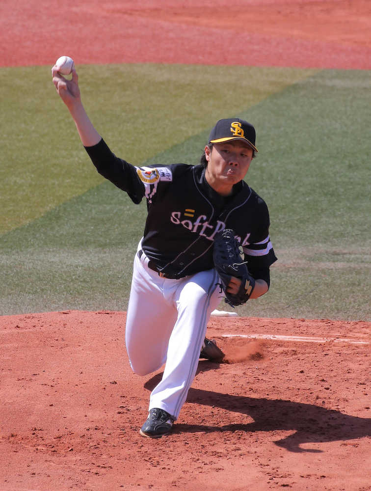 高校時代は“大谷２世”　ソフトＢ松本裕　３年目のプロ初勝利