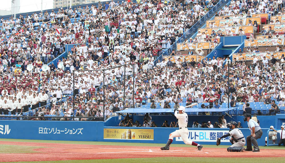 清宮価値ある１０７号　ほぼ公式戦球場規格　強豪校と多く対戦