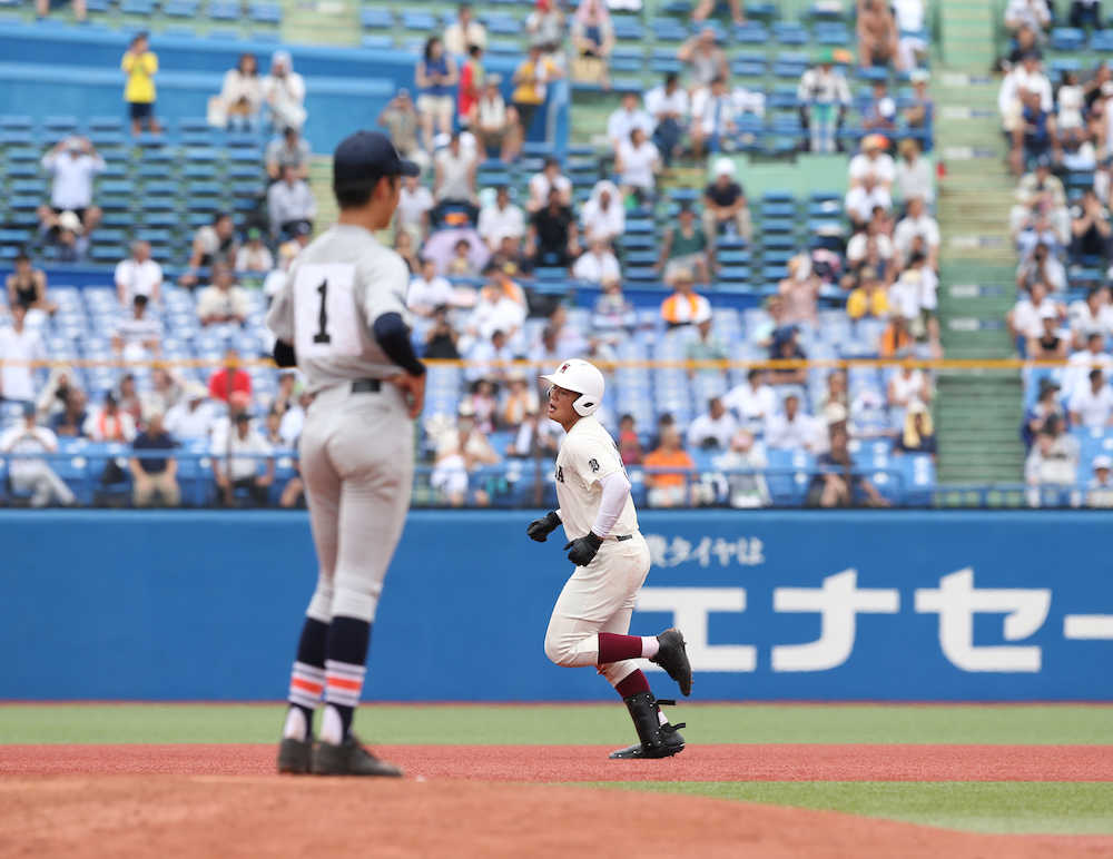 八王子学園八王子　エース米原は清宮に驚き「まさか届くとは」