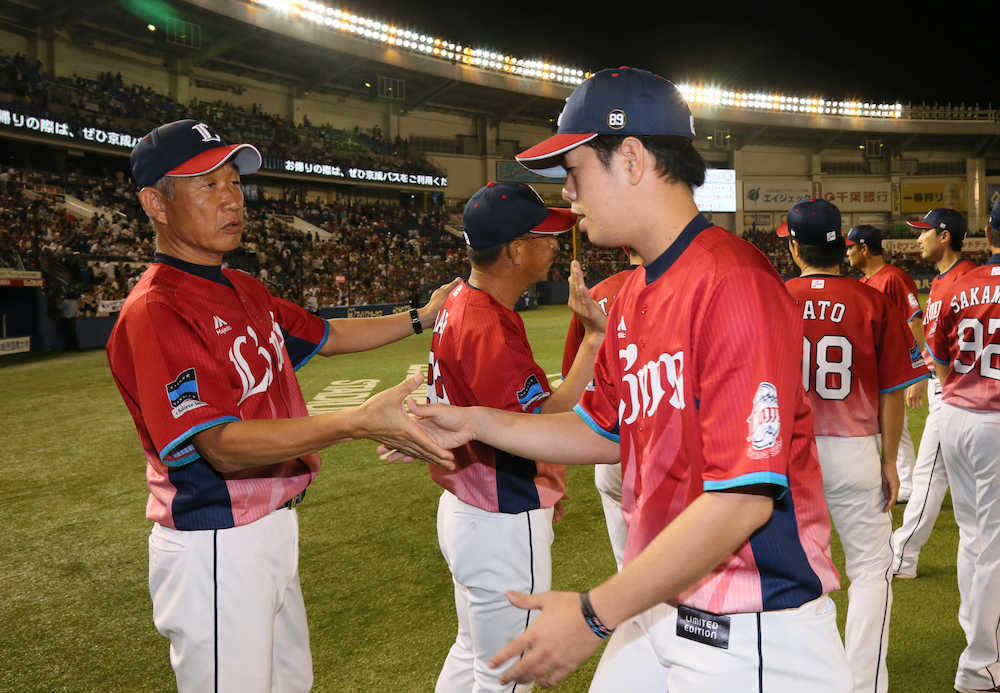 西武　４年ぶりの８連勝　ロッテは３連敗